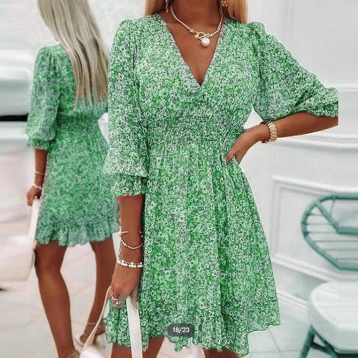 Aleia Bloom Romantic Floral Dress