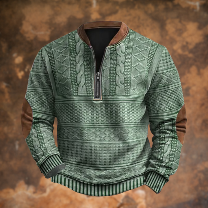 Harold | Elegant Zip Knit