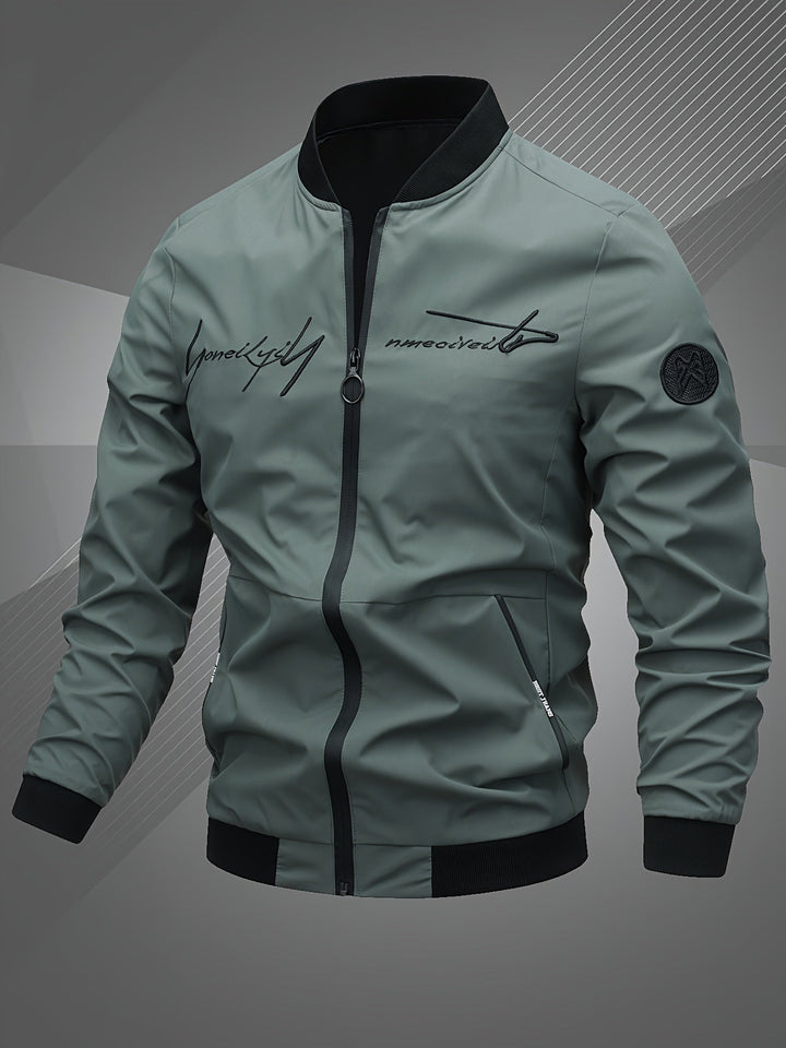 Harm | Casual LEON | URBAN BOMBER JACKET met Lange Mouwen