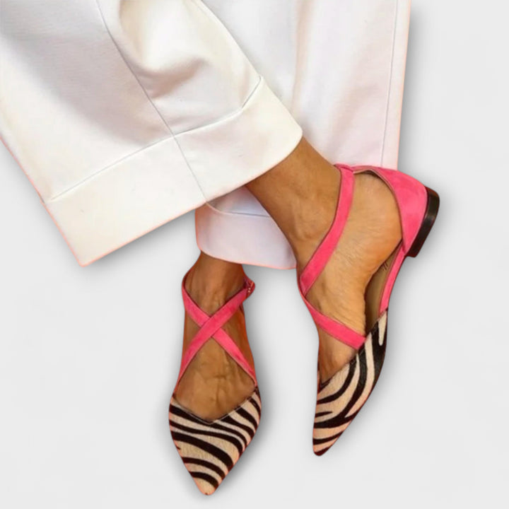HAZEL | STRAPPY BALLERINAS