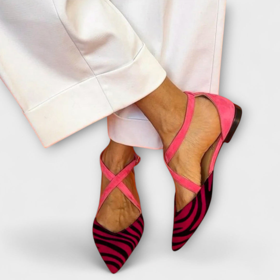 HAZEL | STRAPPY BALLERINAS