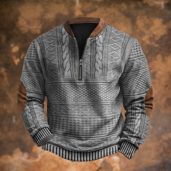 Harold | Elegant Zip Knit