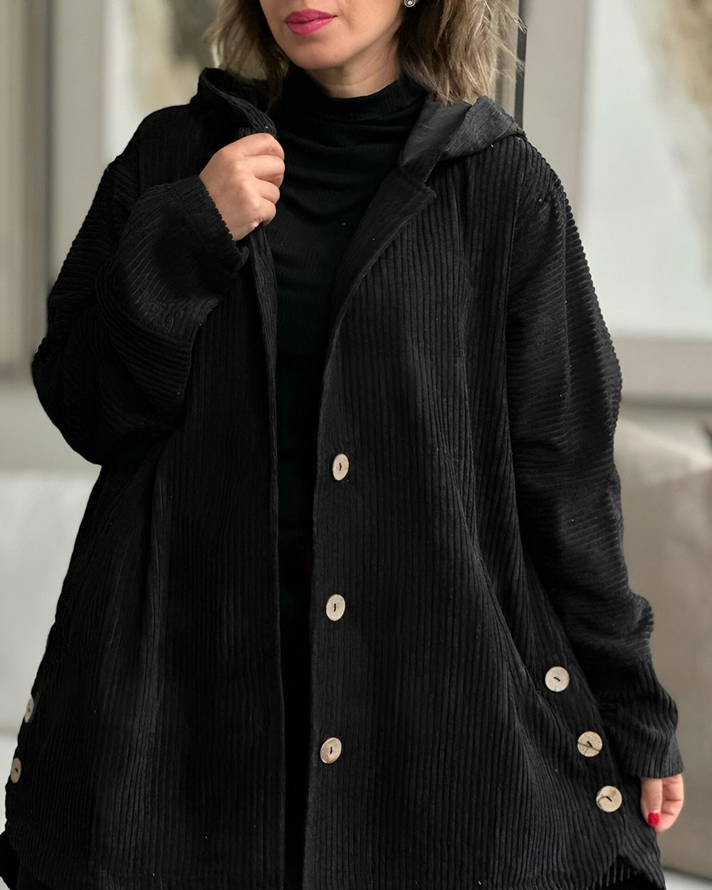 ISABELLA | COZY CORDUROY COAT