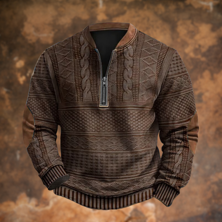 Harold | Elegant Zip Knit