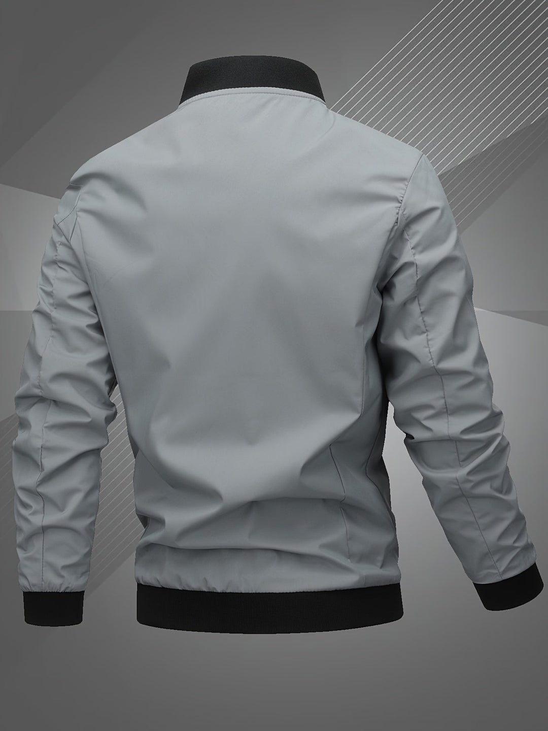 Harm | Casual LEON | URBAN BOMBER JACKET met Lange Mouwen