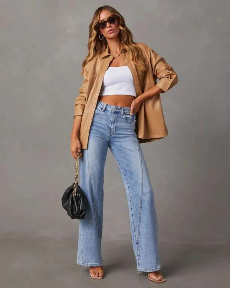 Gabriel Vancouver | Classic Wide Leg Jeans