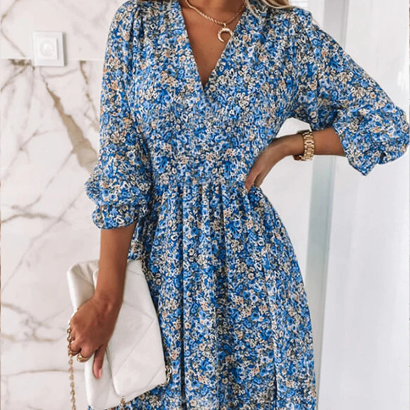 Aleia Bloom Romantic Floral Dress