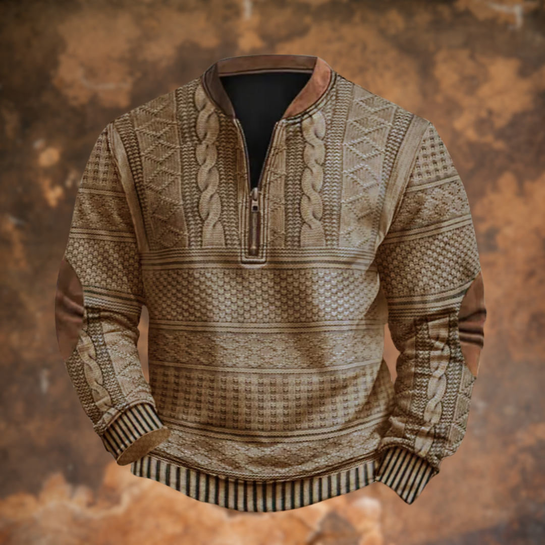 Harold | Elegant Zip Knit
