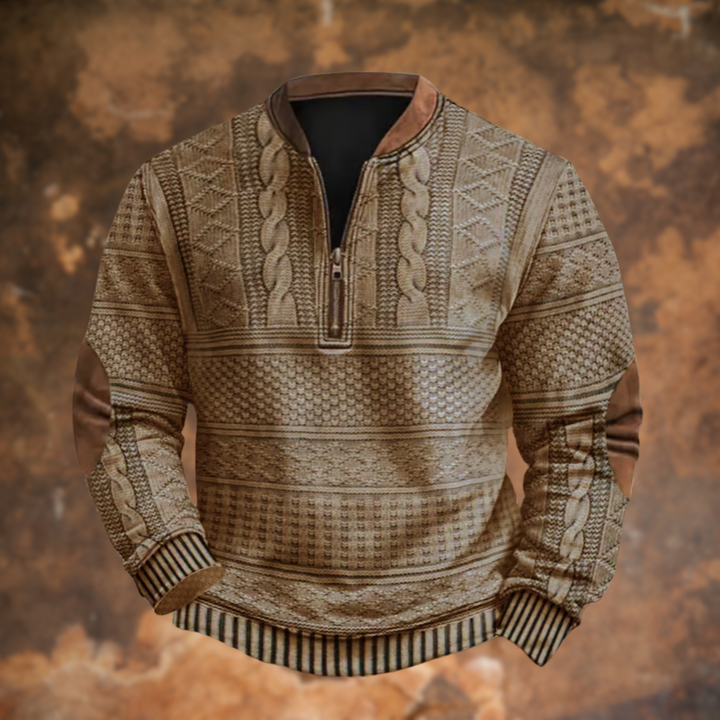 Harold | Elegant Zip Knit
