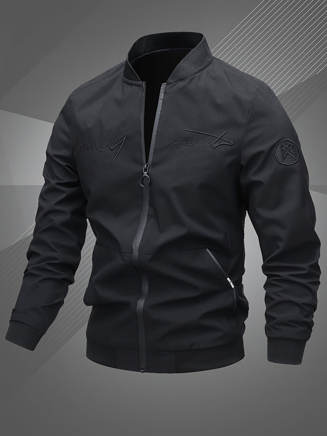 Harm | Casual LEON | URBAN BOMBER JACKET met Lange Mouwen