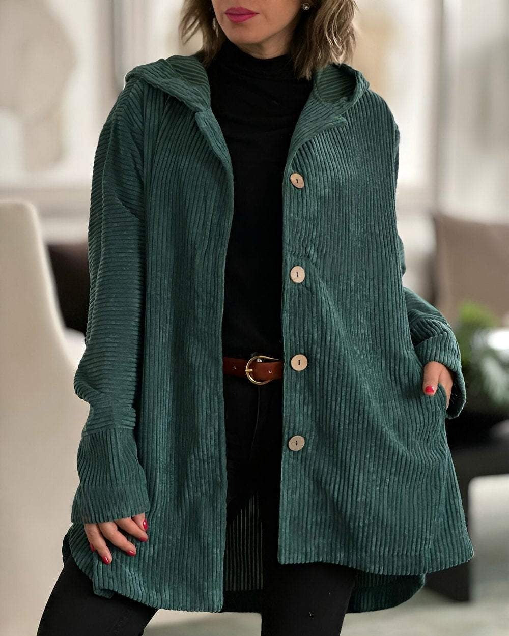 ISABELLA | COZY CORDUROY COAT