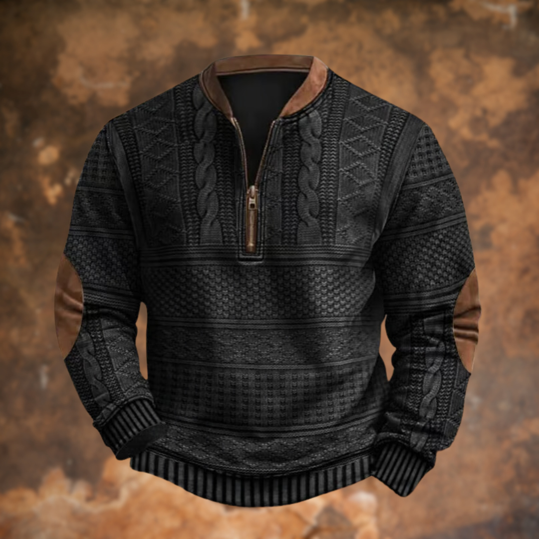 Harold | Elegant Zip Knit