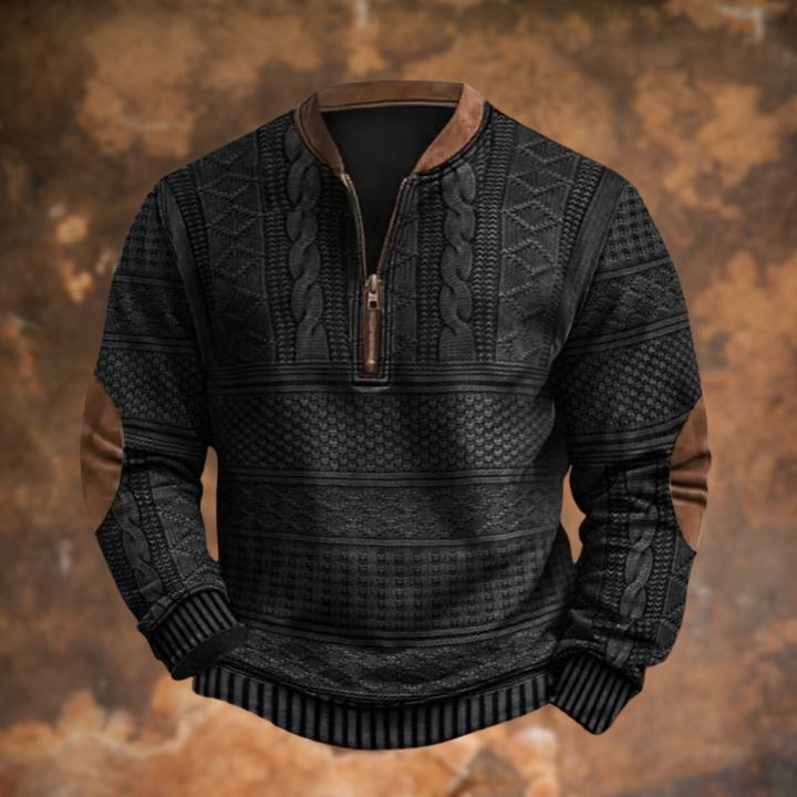 Harold | Elegant Zip Knit