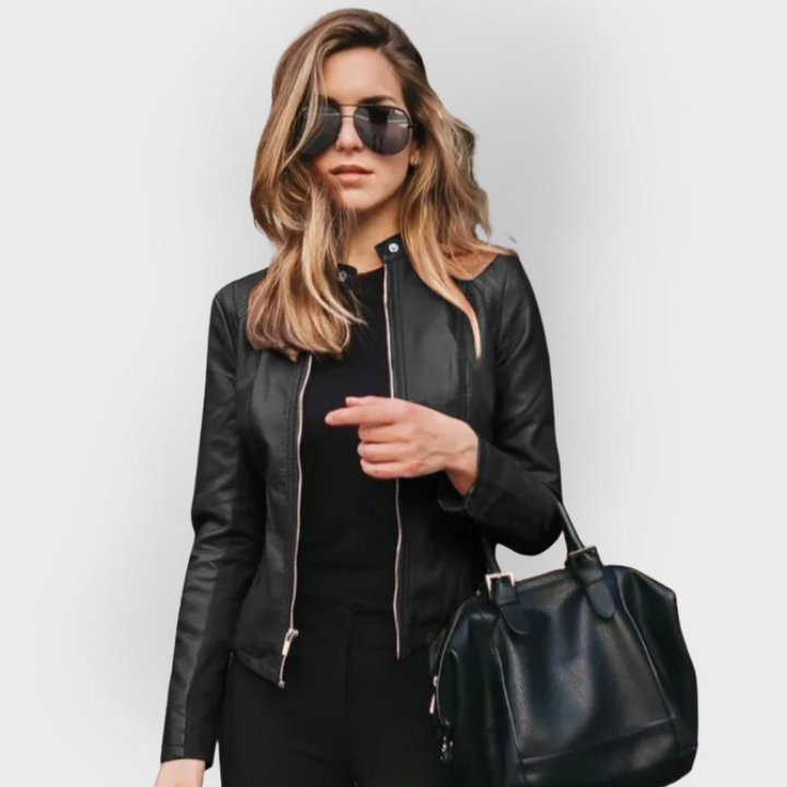GIULIA | ELEGANT LEATHER JACKET
