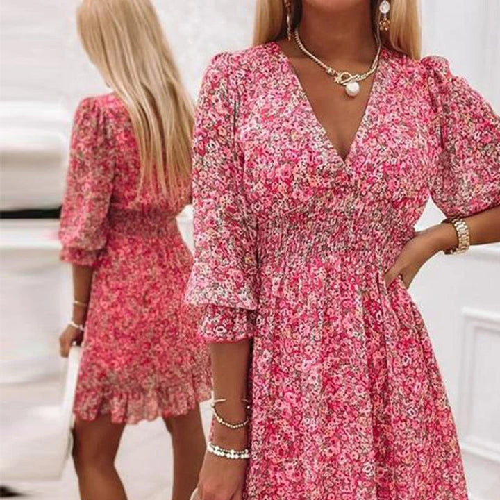 Aleia Bloom Romantic Floral Dress