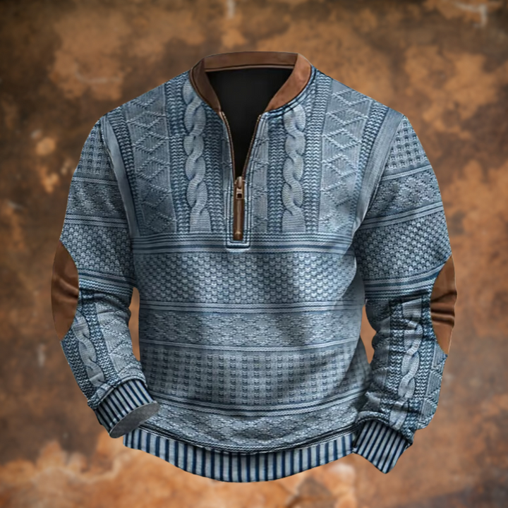 Harold | Elegant Zip Knit