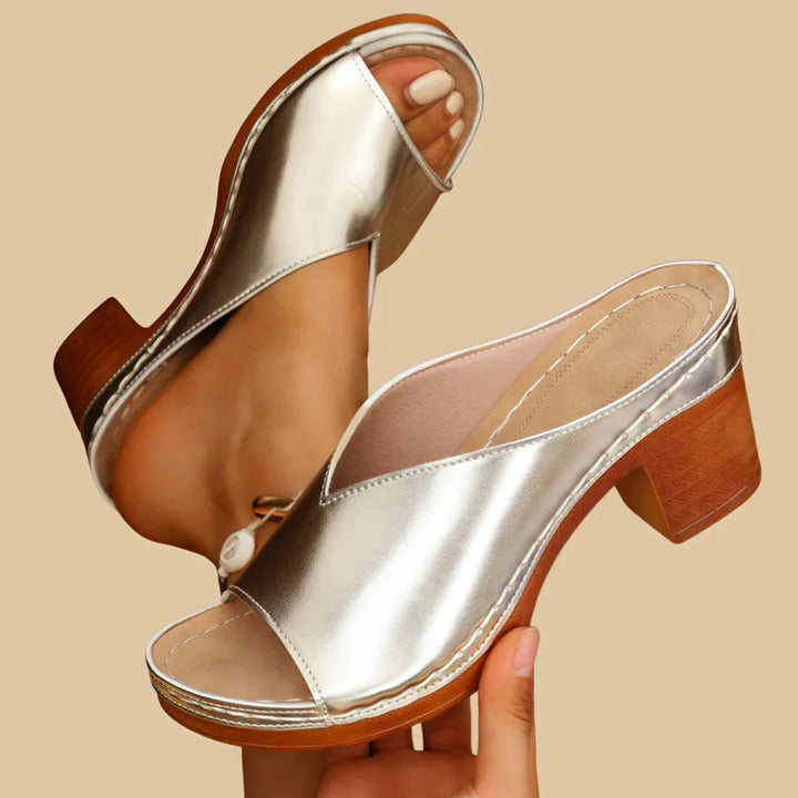 Maelis | Leather Orthopedic Sandals