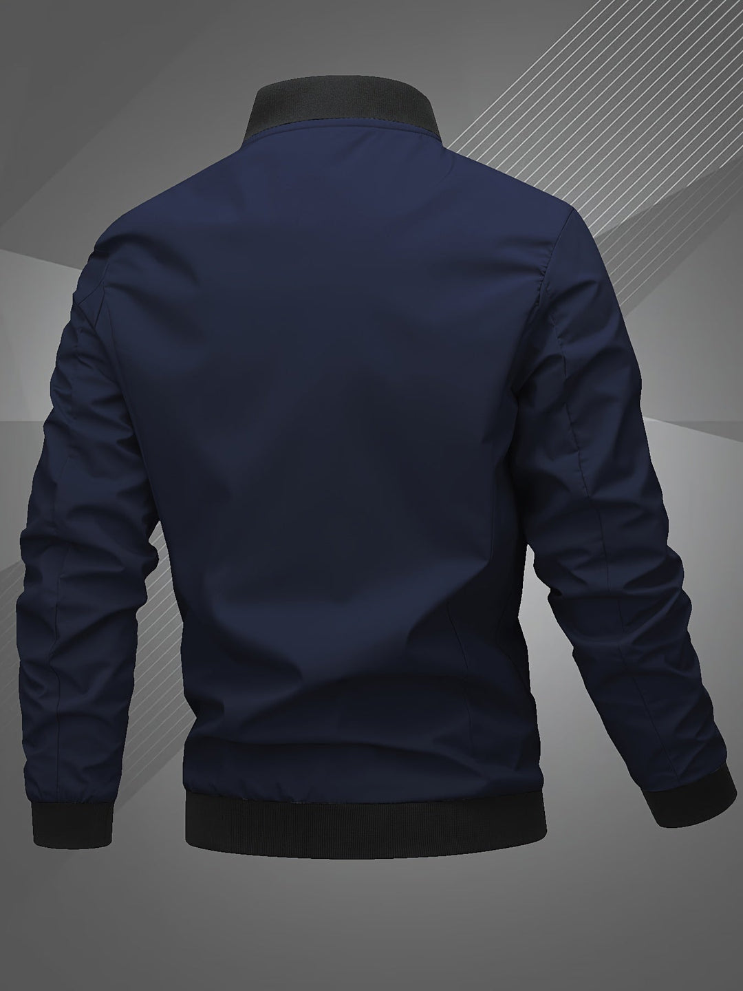 Harm | Casual LEON | URBAN BOMBER JACKET met Lange Mouwen