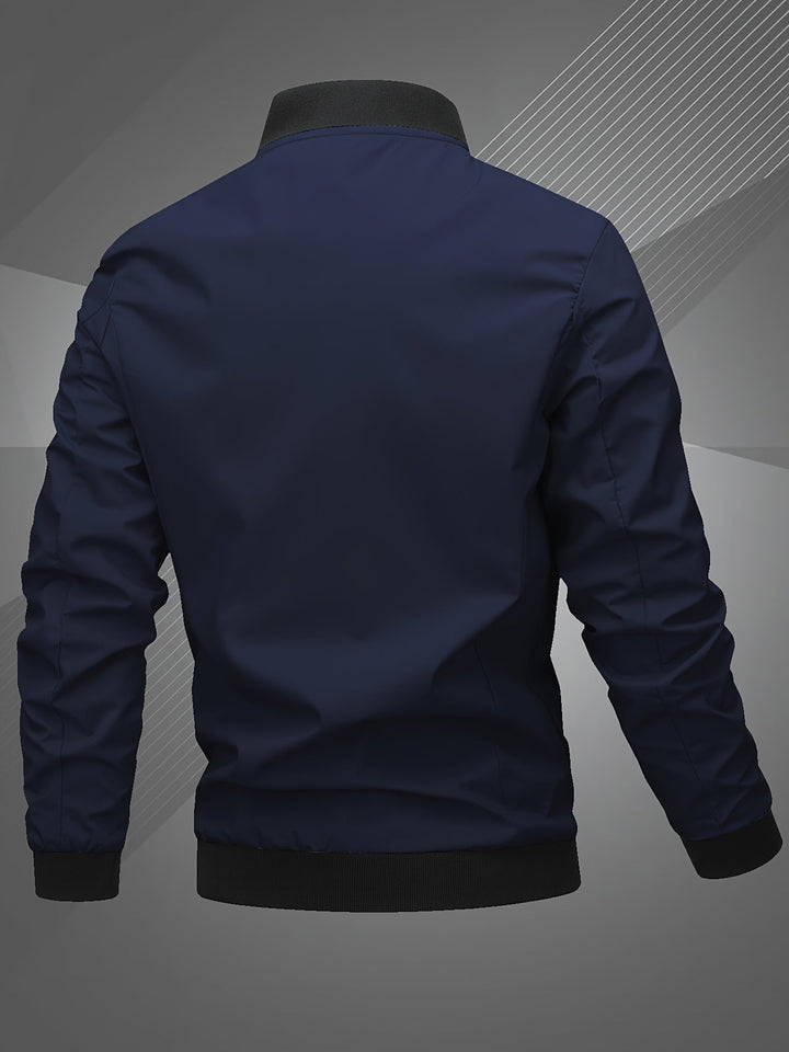 Harm | Casual LEON | URBAN BOMBER JACKET met Lange Mouwen