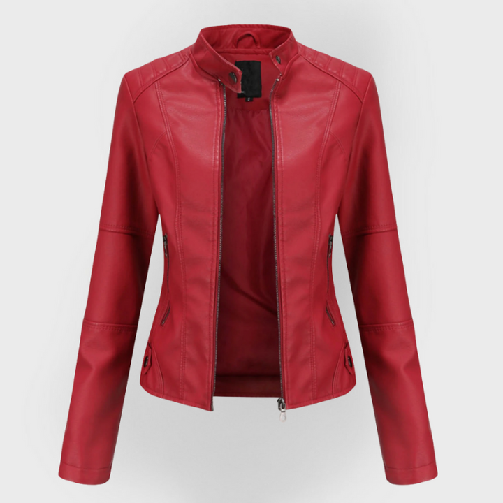 CLARA | MODERN LEATHER JACKET