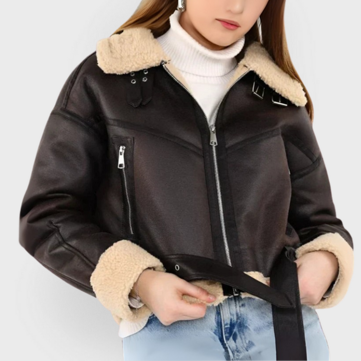 ISABELLA | BOLD LEATHER JACKET