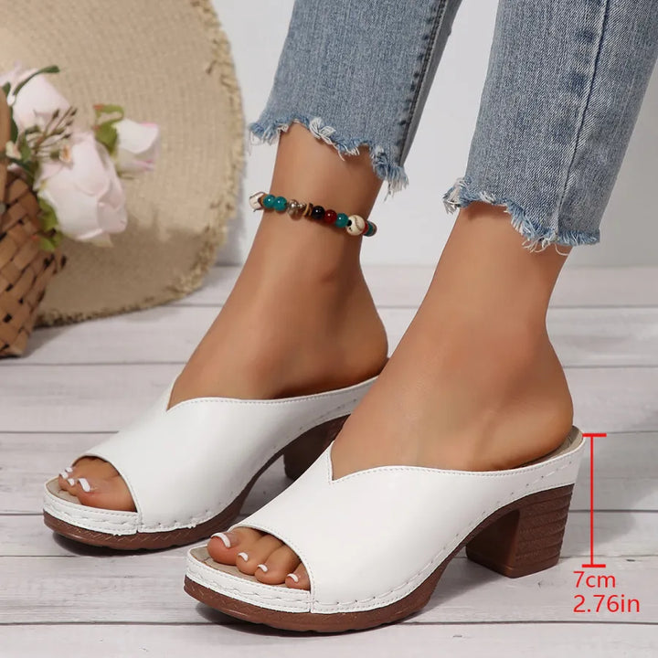 Maelis | Leather Orthopedic Sandals