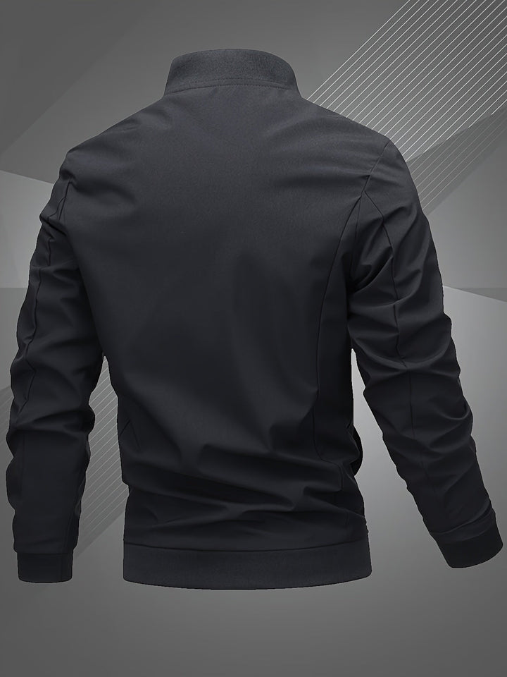 Harm | Casual LEON | URBAN BOMBER JACKET met Lange Mouwen