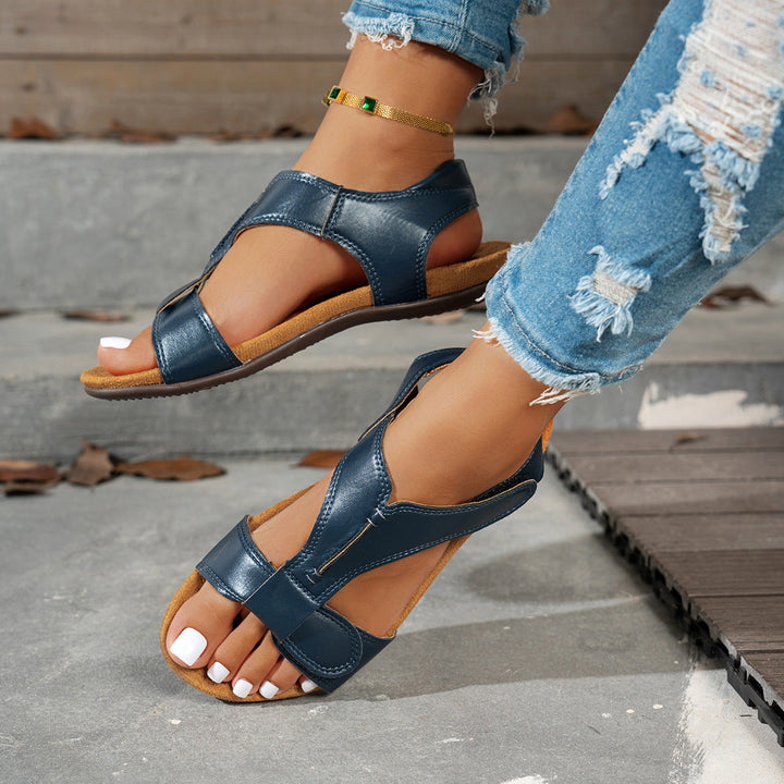 Velouria | Orthopedic Wedge Sandals