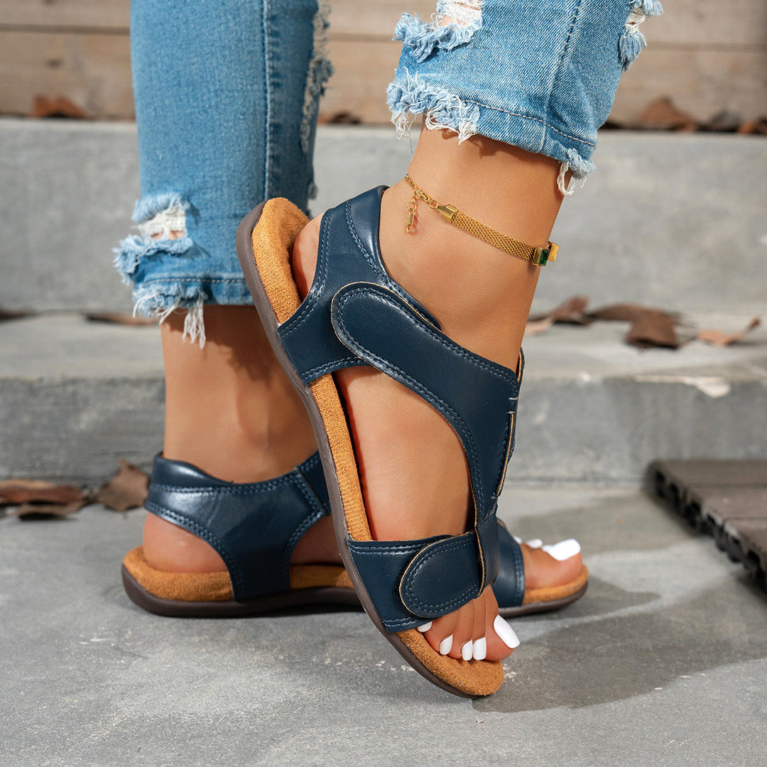 Velouria | Orthopedic Wedge Sandals