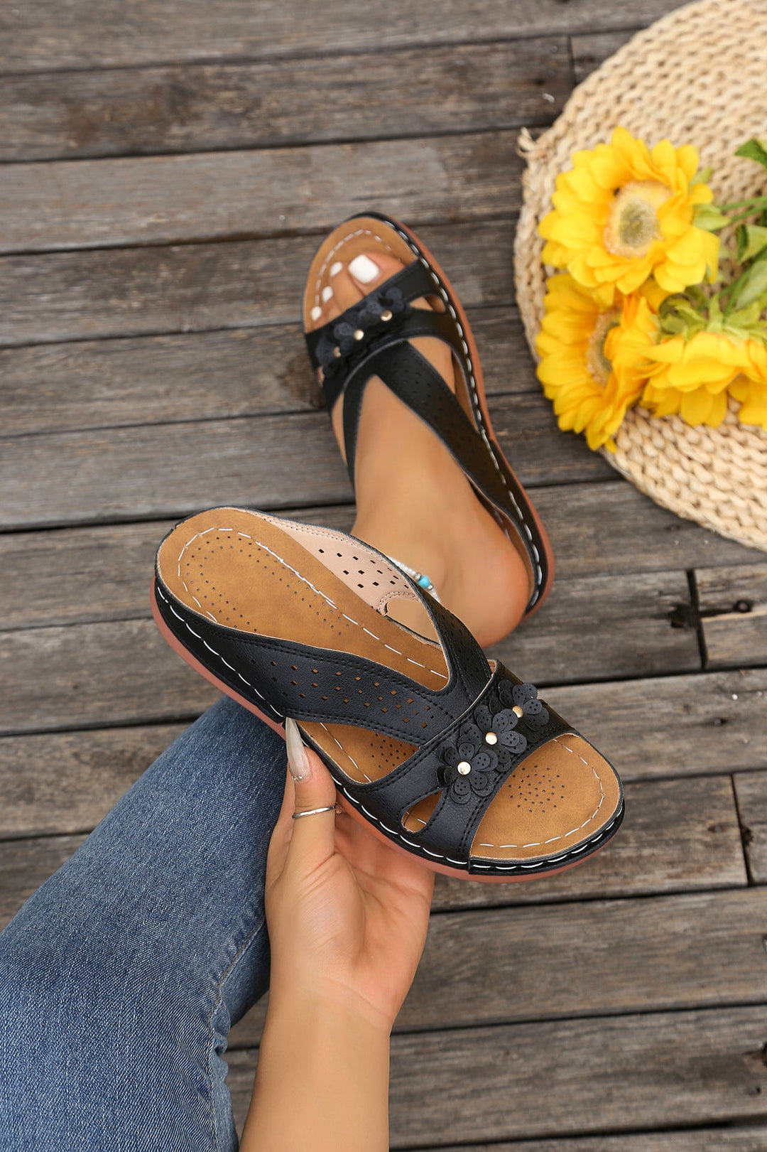 Eveline | Summer Comfort Wedge Sandals