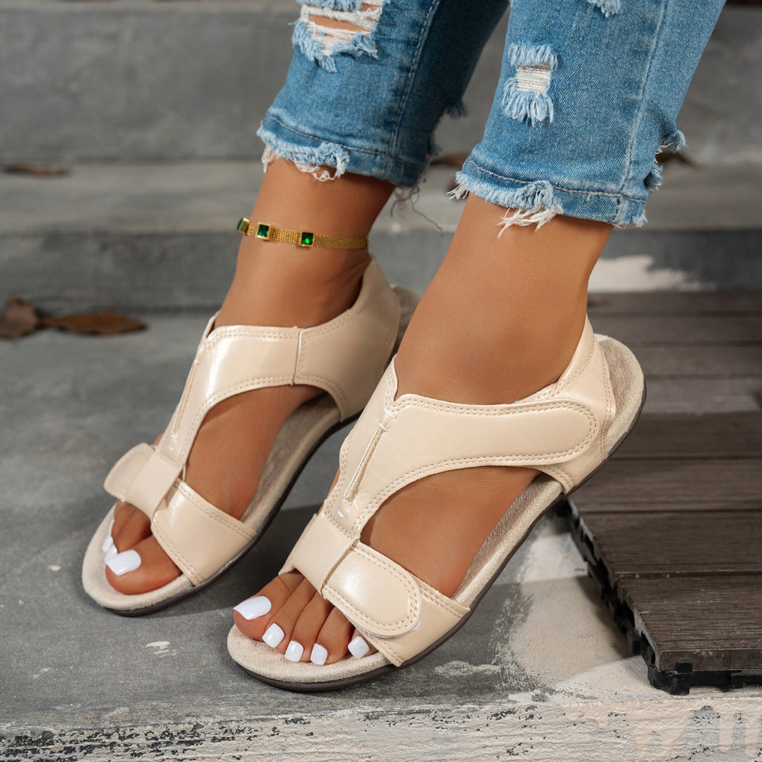 Velouria | Orthopedic Wedge Sandals