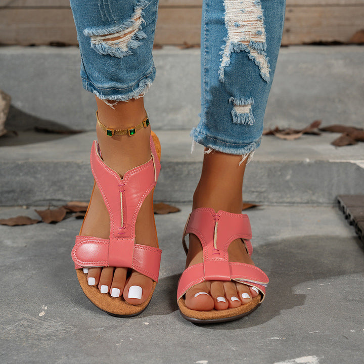 Velouria | Orthopedic Wedge Sandals