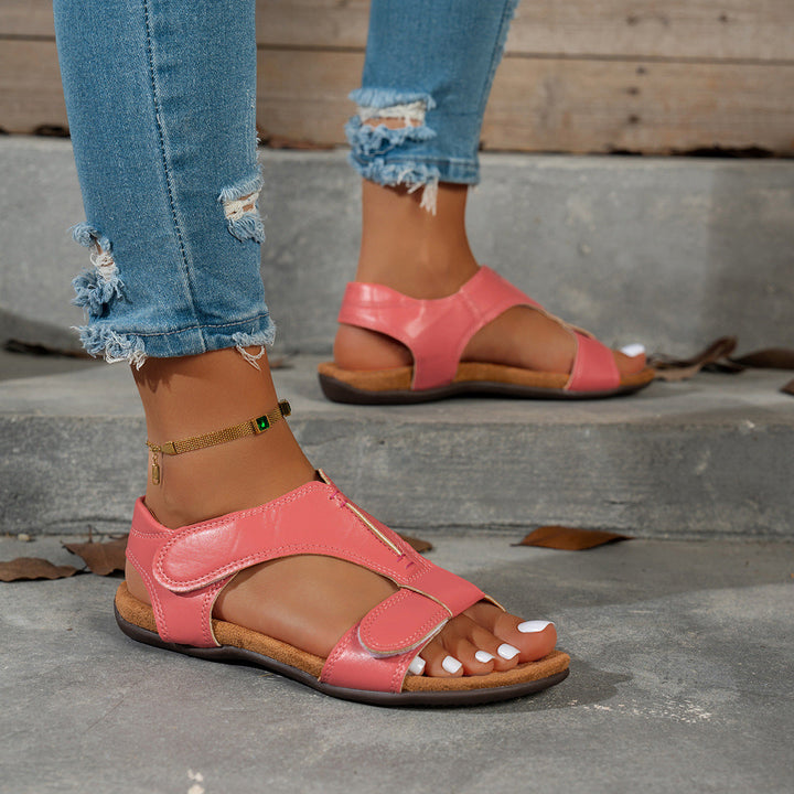 Velouria | Orthopedic Wedge Sandals