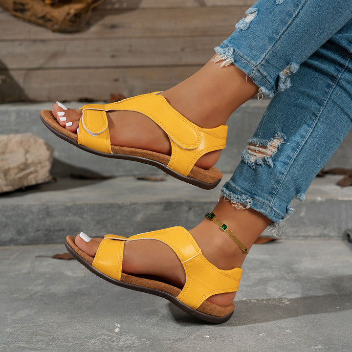 Velouria | Orthopedic Wedge Sandals