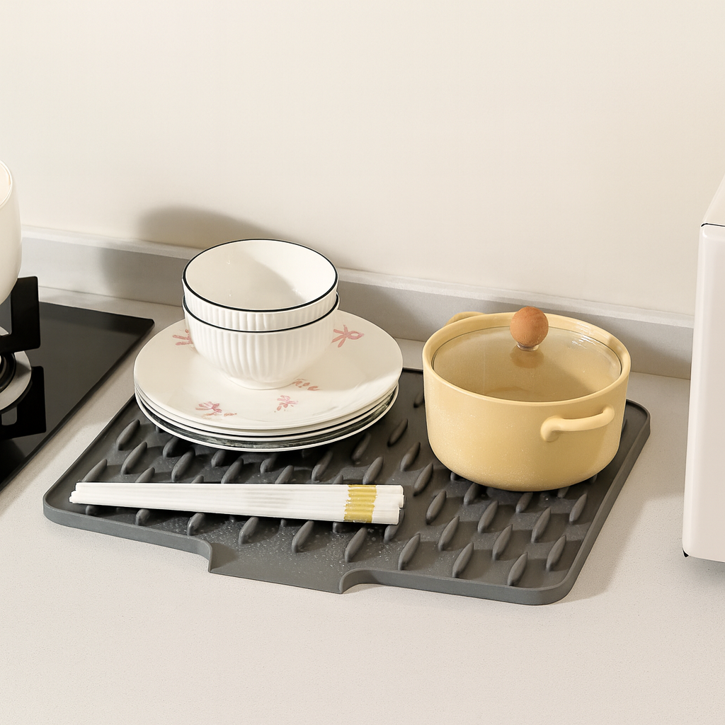 HEAT-RESISTANT SILICONE DRYING MAT