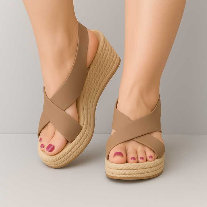 Tanira | Elegant Espadrille-Sandals