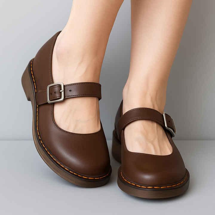 LUNARA | LEATHER MARY JANES