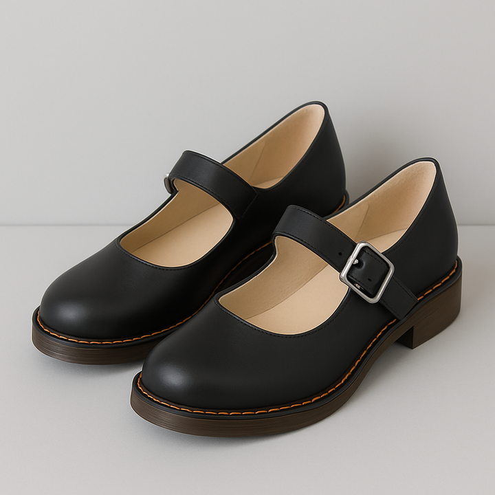 LUNARA | LEATHER MARY JANES
