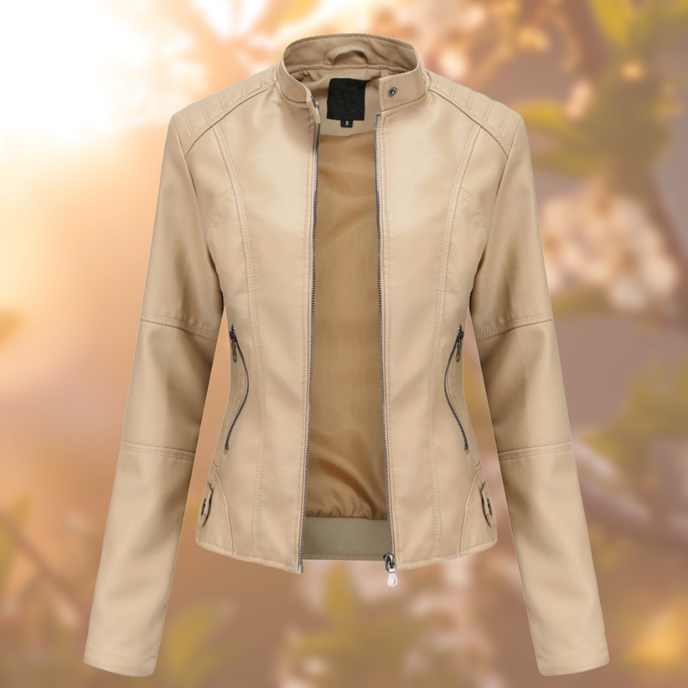 CLARA | MODERN LEATHER JACKET
