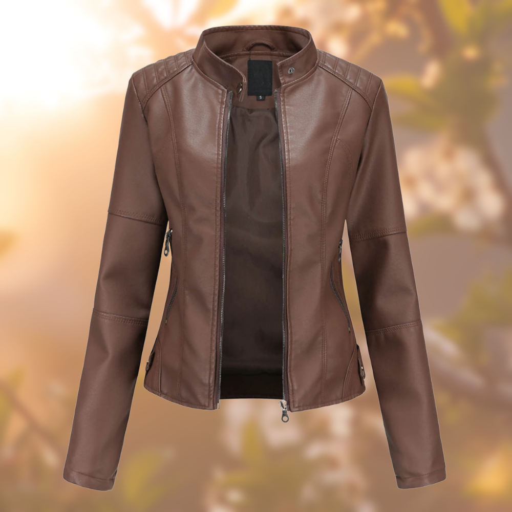 CLARA | MODERN LEATHER JACKET