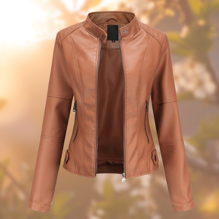 CLARA | MODERN LEATHER JACKET
