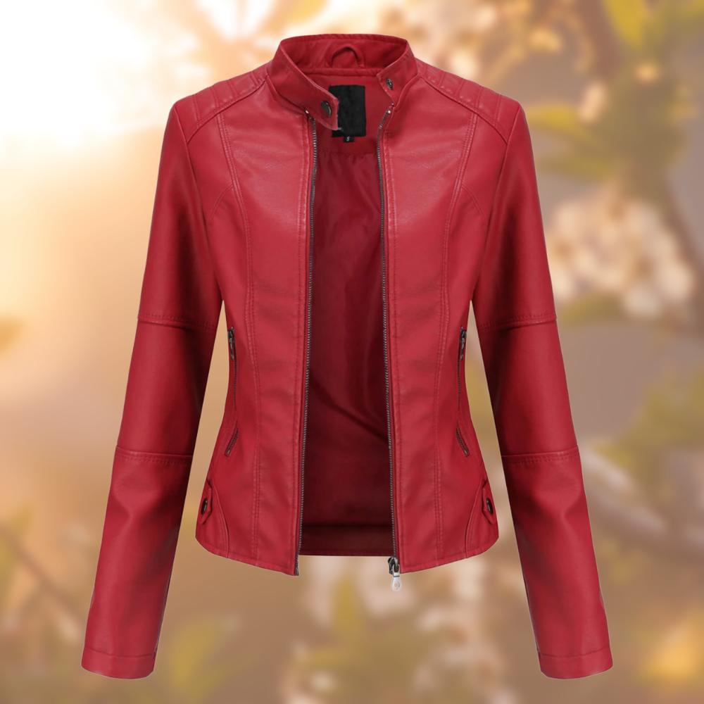 CLARA | MODERN LEATHER JACKET