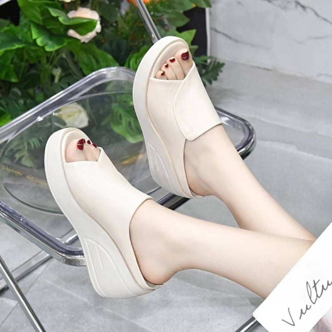 Matilda | Orthopedic Slip-on Wedge Sandals