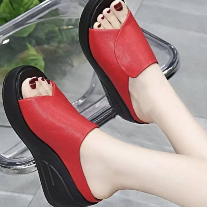 Matilda | Orthopedic Slip-on Wedge Sandals