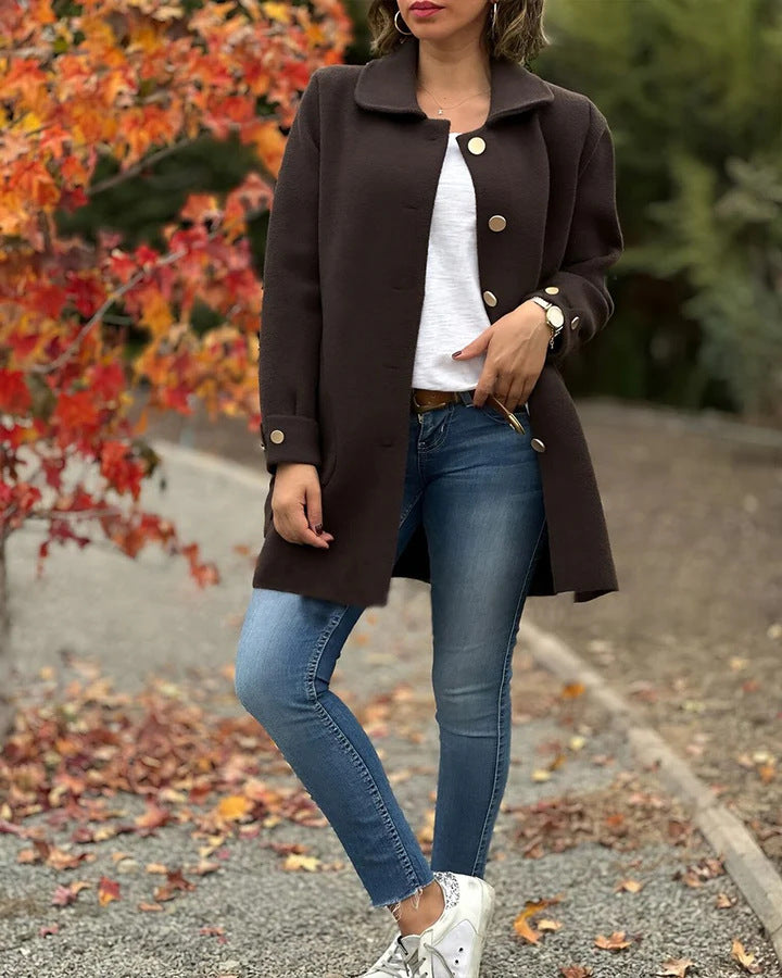 SOPHIE | CLASSIC BUTTON COAT