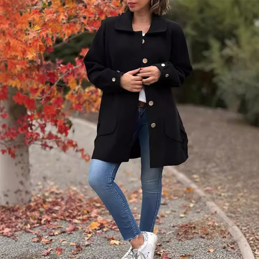 SOPHIE | CLASSIC BUTTON COAT