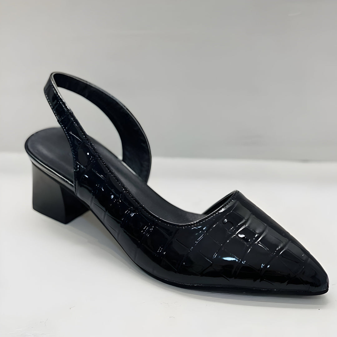 Fenara | Classic Comfort Wide-Toe Heels