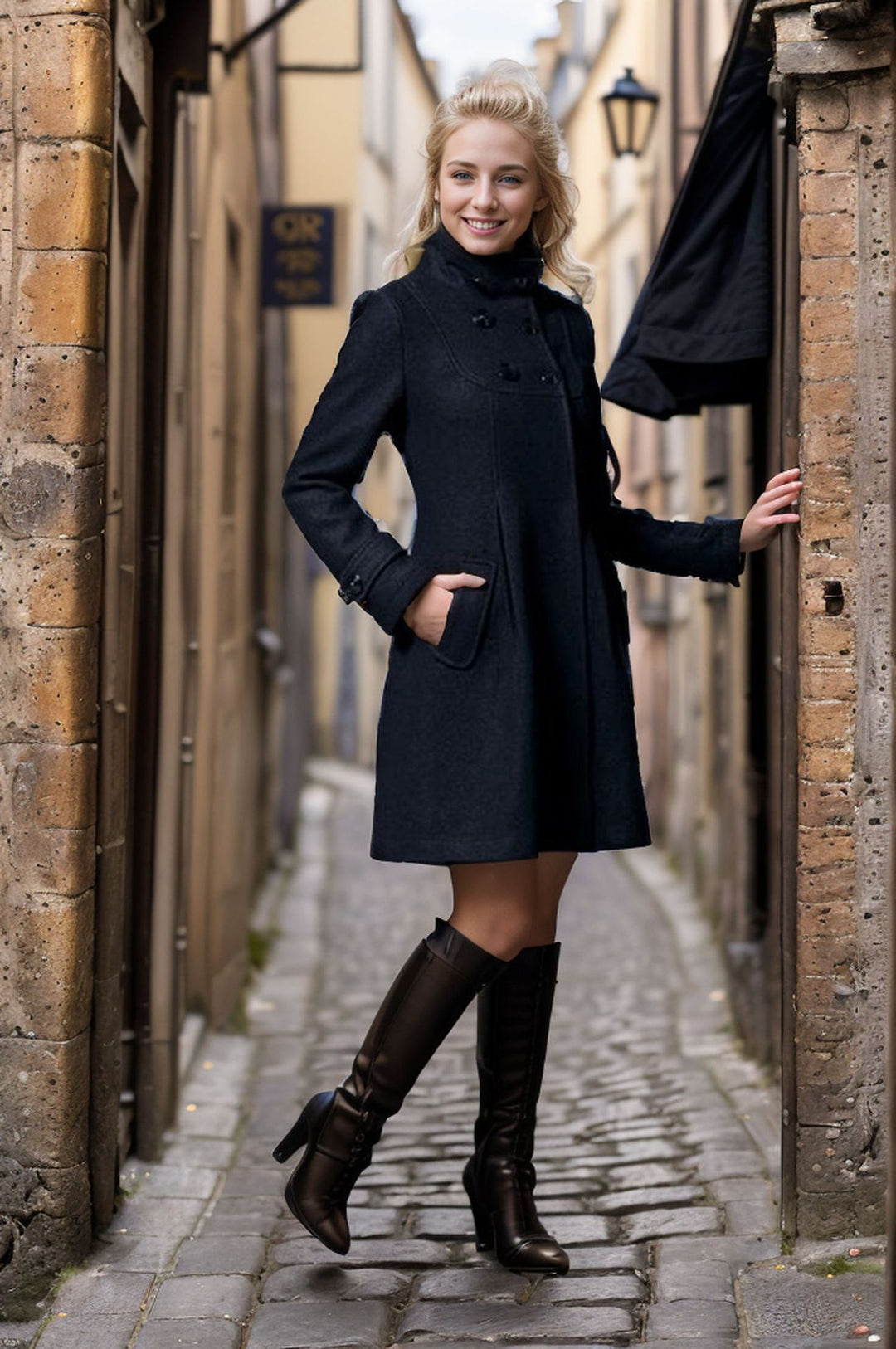 Evelina | Elegant Dress Coat