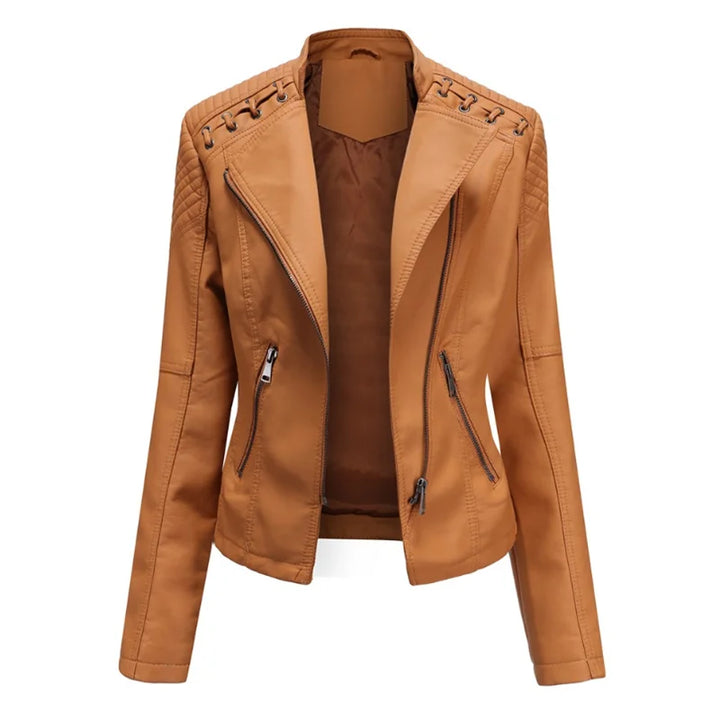 NORA | EFFORTLESS LEATHER JACKET