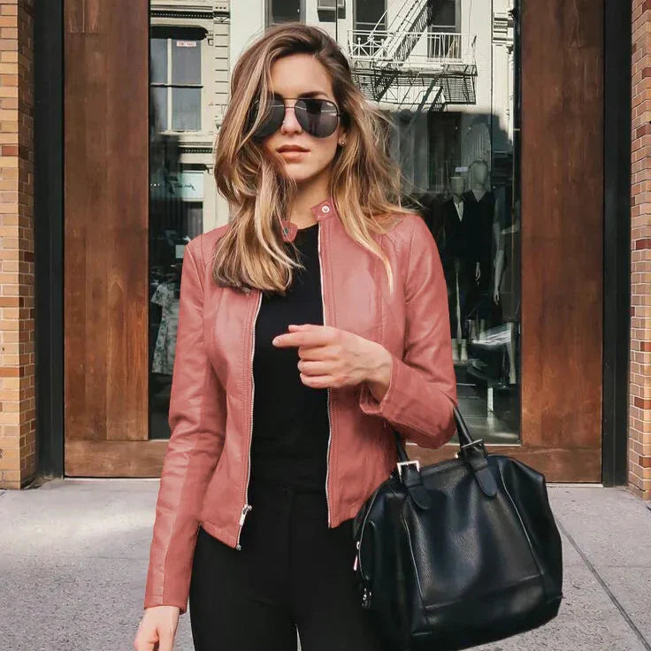 GIULIA | ELEGANT LEATHER JACKET
